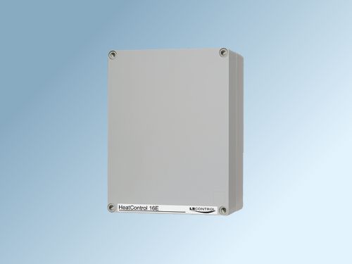 Grå varmeeffekttrin med indbygget pulser/bølgetog, HeatControl 16E 230V / ES 519