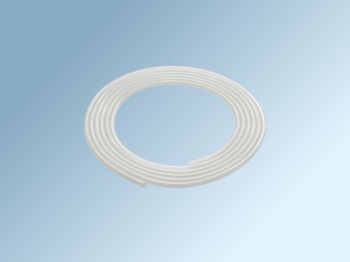 White PVC wire Ø 8/5mm