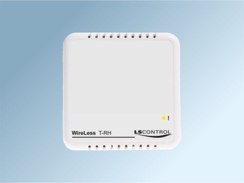 White wireless sensor measuring temperature and humidity, ES 1060