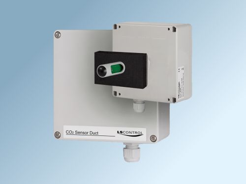 Grå CO2 regulator til kanal, med ModBus / ES 899