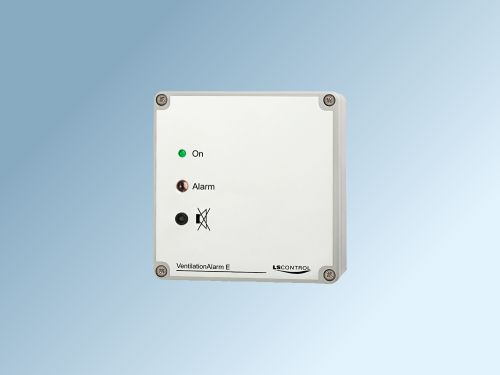 Hvid ventilationsalarm E 24VAC IP54 / ES 332
