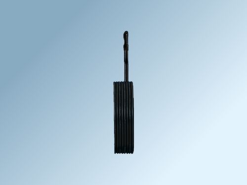 Epoxy coated NTC 10K wire sensor with 2m black PVC wire