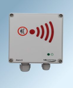 The front of white, universal alarm E / ES 1098